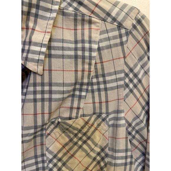 Pendleton Woolen Mills 100% Cotton Plaid Shirt tapered Women's Size XL - Picture 2 of 10